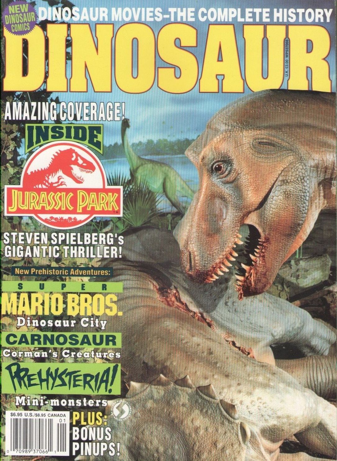 STARLOG MOVIE SERIES magazine side cover Issue 1  1993
